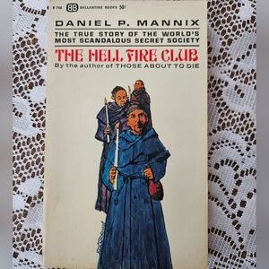 *SOLD* THE HELL FIRE CLUB 1963 PAPERBACK TRUE STORY SCANDALOUS SECRET SOCIETY